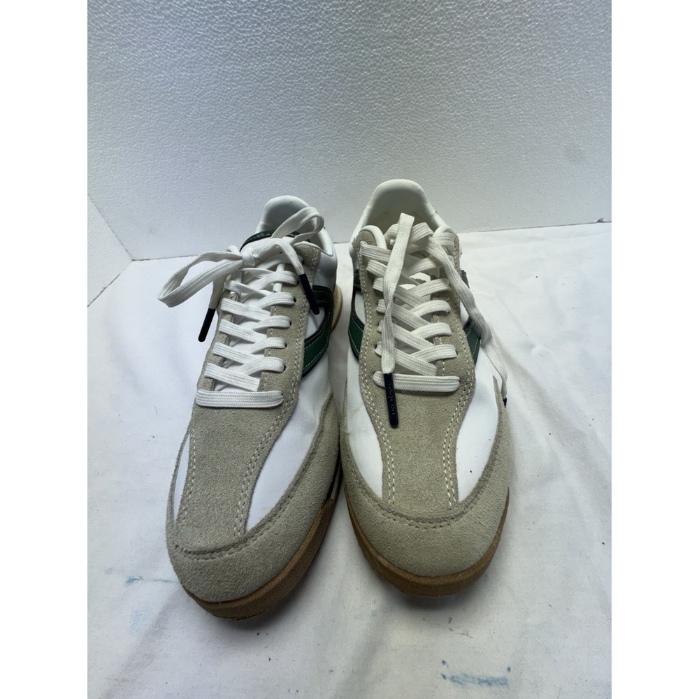 Tretorn‎ Kristine Retro Suede White Green Womens Sneaker 7